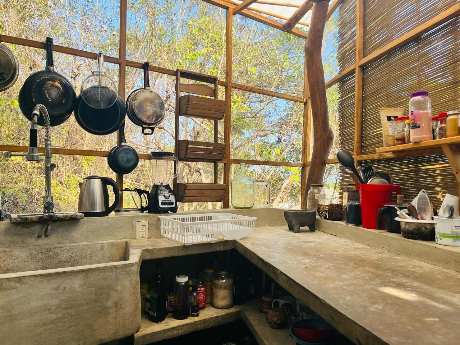 Bajo Las Estrellas Eco Glamping Mazunte Exterior foto